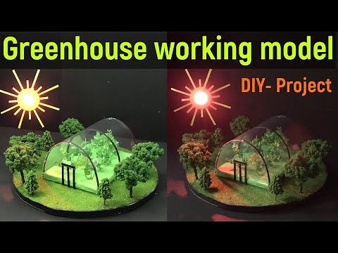 greenhouse working model - greenhouse farming model - greenhouse model project - diyas funplay - diy
