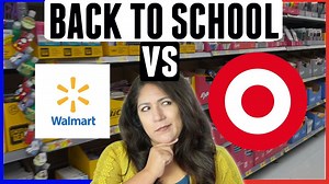 7.2K views · 115 reactions | Let's head to Walmart and Target to find the best back to school deals. I'm walking you through both Target and Walmart looking to see which store is cheaper. This one is filled with price comparisons for back to school supplies. Where do you want to shop for supplies for your kids? | The Purple Alphabet | Facebook