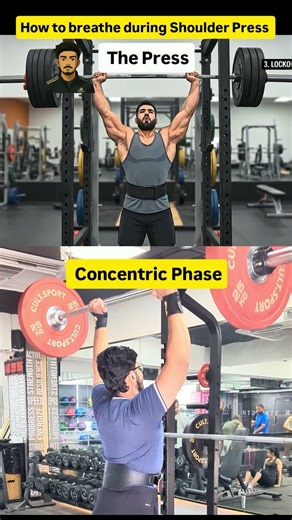 Master your overhead press by mastering your breath! #ShoulderPress #Lifting #TheFitnessCodex