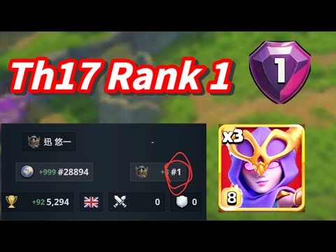 5200+ Th17 Rank 1 Superwitch Strategy in Legends (March Season Day 22)