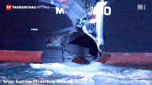 Schiffskollision in der Nordsee