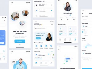 Jobhunt - Job Finder App UI Kit