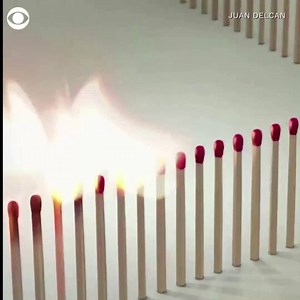 102K views · 1.9K reactions | This viral match-burning video perfectly illustrates how social distancing can help stop coronavirus from spreading. https://cbsn.ws/3d6jQV7 | CBS News | Facebook