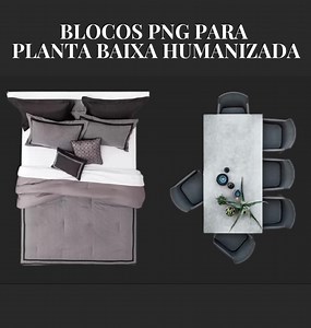 PACK 210 BLOCOS PNG PLANTA BAIXA HUMANIZADA - GDesign | Hotmart