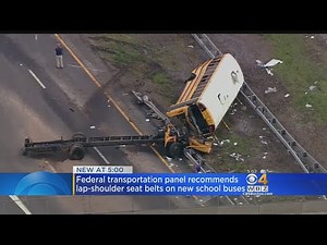 NTSB Recommends Seat Belts On All New School Buses