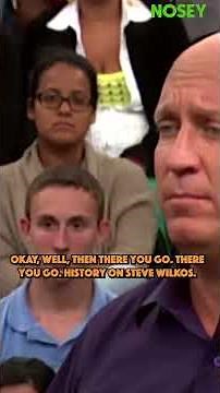 History on Steve Wilkos #stevewilkos