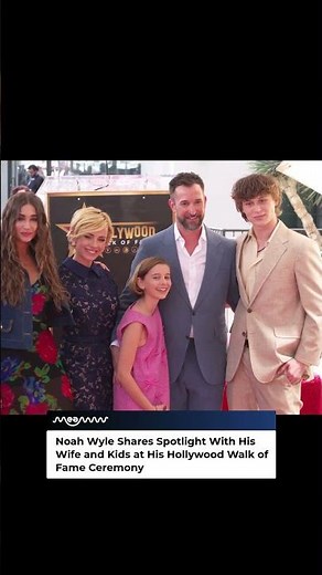 Noah Wyle Shares Spotlight With His Wife and Kids at His Hollywood Walk of Fame Ceremony