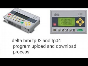Tp02/Tp04 hmi program upload/download!