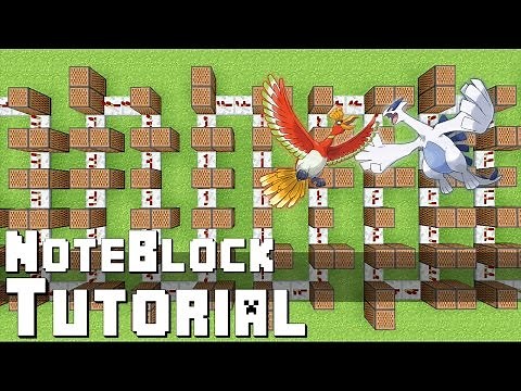 Pokemon "Battle Theme" Doorbell - Note Block "Tutorial" (Minecraft Xbox/Ps3)