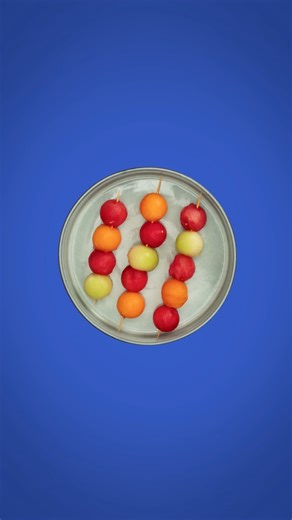 What pairs best with watermelon? More melon, of course. 🤩🍡 Bring these watermelon skewers to your fall get togethers or tailgates! | Watermelon Board