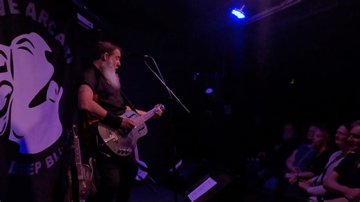 Dave Arcari plays the first song he ever wrote, Good Friend Blues, at The Glad Cafe Glasgow. 12 June 2025 | Dave Arcari