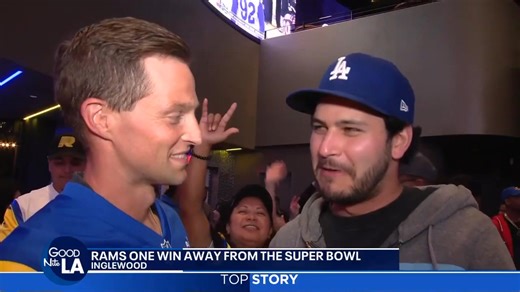 MORE: It was a roller coaster night for Rams fans at Cosm LA. The Rams are now 1 win away from going to the Super Bowl. | Matthew Seedorff