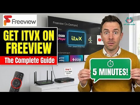 Freeview to ITVX in Minutes: No Extra Equipment Needed