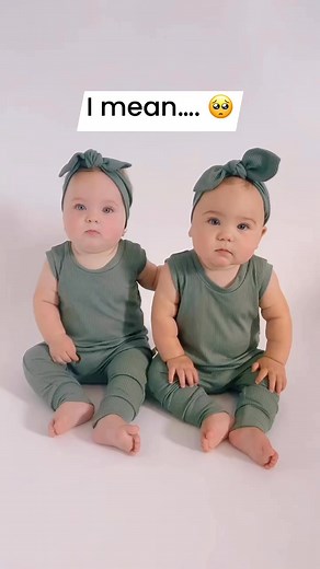 140K views · 2.6K reactions | I bet this is the cutest duo you’ve seen today  And let’s not forget how perfectly they’re rocking our Sea Spray rompers in this vid  #dudisdesign #twins #babyboutique | Dudis Design | Facebook