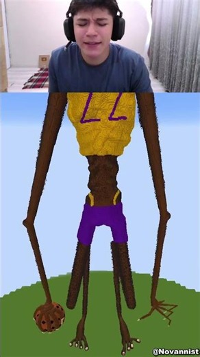 BUILDING LeBron JAMES in Minecraft😁🏀