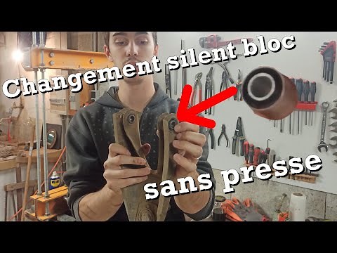 Comment Remplacer Facilement des Silentblocs ( triangle supérieur de 4l )