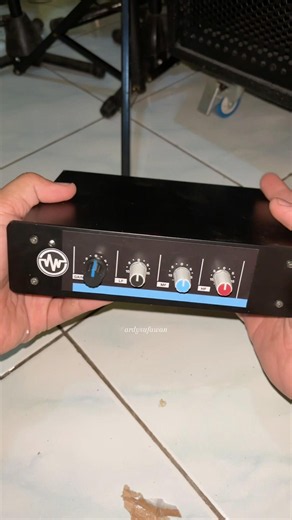 Unboxing preamp untuk dut kendang