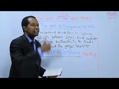 KCSE_CRE - FORM 3 - GIFT OF THE HOLY SPIRIT