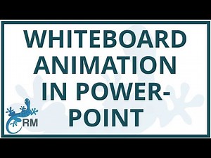 How to create a whiteboard animation in PowerPoint