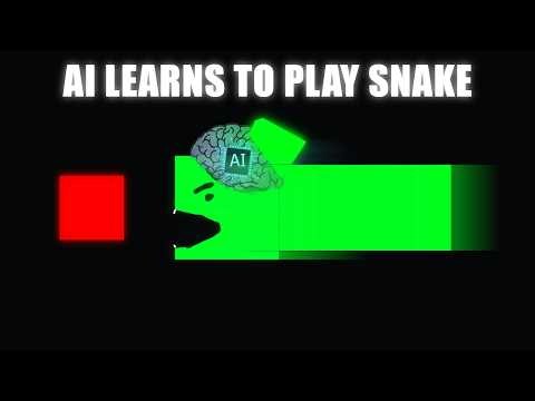 AI learns to play Snake