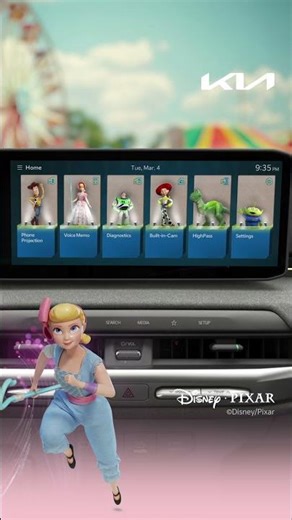 Kia Connect Store | Disney Pixar Toy Story Display Theme