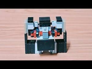 I Made Mini Lego robot Transformer : Cube Robot Transformer || Brick Block LEGO