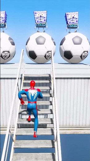 GTA 5 Epic Ragdolls | Spider-Man vs Colorful Minions VS Hulks Jumps/ Fails Euphoria Physics ep.63