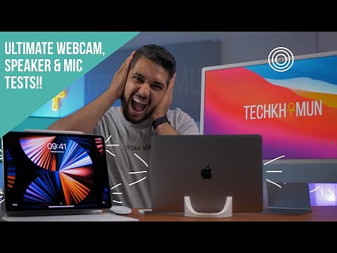 Ultimate M1 Speaker, Webcam & Mic Tests | M1 Macbook Air, iPad Pro & iMac 24inch