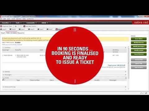 EXPLORE MORE; how to book rail within Sabre marketplace