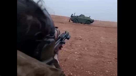 HTS使用BRDM测试5.45 7N22和5.56 M855A1穿透力