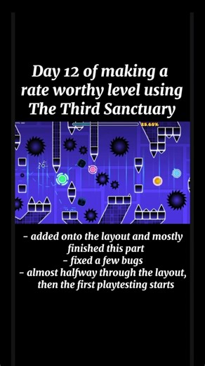 Day 12 of making a rate worthy level using The Third Sanctuary