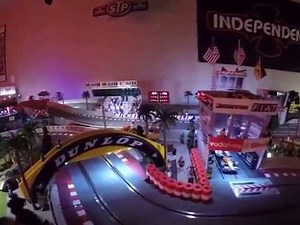 Scx mega slot car track