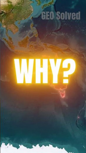 Why 90% of Australia is completely empty #geography #australia #shorts