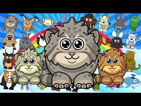 🐱🐾🎵 Safari Animal Sounds Song| Nursery Rhymes For Babies | Tiny Animal Tunes