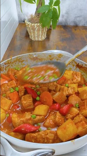 Pork Afritada #food #cooking #recipe
