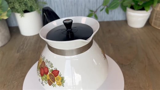 Vintage Spice of Life Corning Ware Coffee Pot - 1980s 6-cup Classic - Etsy