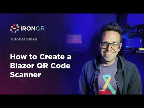 How to Create a Blazor QR Code Scanner | IronBarcode