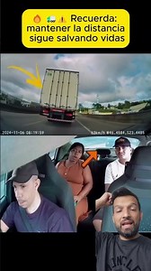 🔥Look what he avoided just by keeping his distance 👀 #cars #trucks #vehicles#trucks
