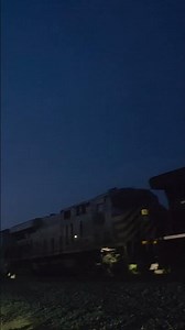 CN 3015 (Veterans) leads SB potash train with Ex crex 2766 trailing 2nd through Lisbon