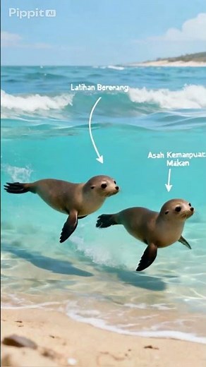 siklus hidup singa laut #biologi #facts #ekosistem #faktaunik #animals #sea