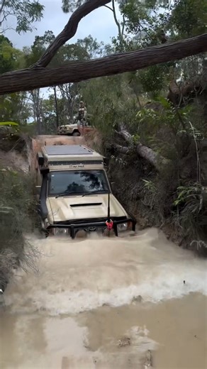 @mr_4wd tackling the Old Telegraph Track in a 4T Troopy! A few bumps and bruises, but nothing the big rig (and a couple MAXTRAX) couldn’t handle! 💪 Might be time to plan another Cape York trip, anyone else itching to get up there? #maxtrax #overlanding #4x4 #4WD #offroading #oldtelegraphtrack | MAXTRAX