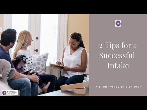 ✨ 2 Essential Tips for a Successful Intake Session in Therapy