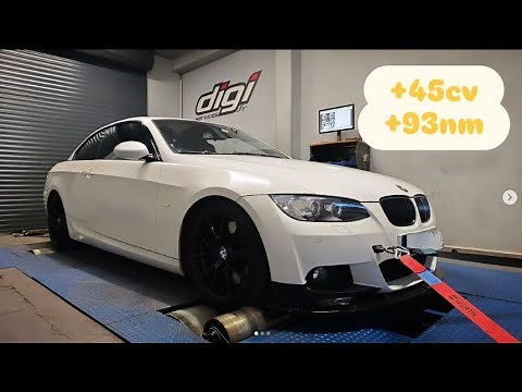 BMW 330D 231cv Reprogrammation Moteur @ 272cv Digiservices Paris 77 Dyno