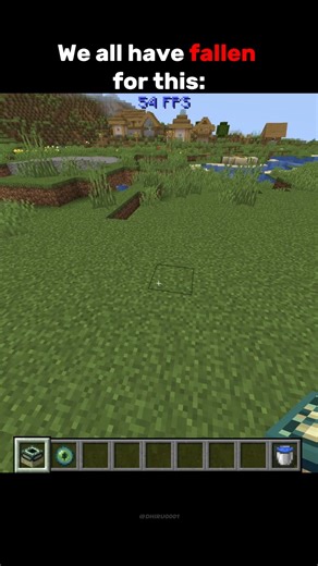 We all have fallen for this #shorts #minecraft