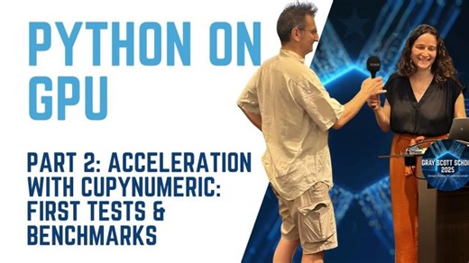 Python GPU Acceleration with CuPyNumeric: First tests Benchmarks | CC-FR