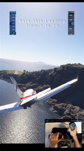 Epic Short-Field Island Landing