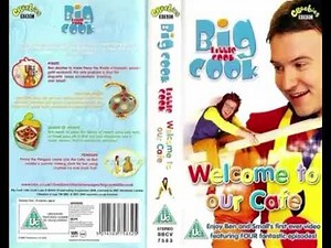 big cook little cook welcome to our cafe 2005 VHS UK