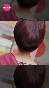 Unlock 2x thicker looking bouncy hair with Sunsilk Luscious Thick & Long Shampoo with 3% Kera-Protein Complex. | Sunsilk