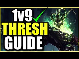 HOW TO THRESH SUPPORT 1v9 FOR BEGINNERS | League of Legends