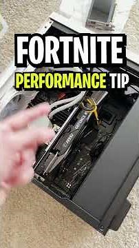 Get MORE FPS in Fortnite! (Low End Gpu Test!)